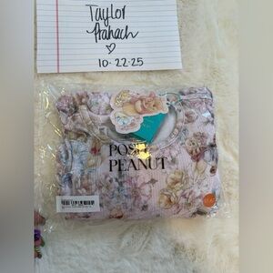 Posh Peanut Disney Winnie the Pooh pointelle ruffle twirl dress size 5-6T NIB